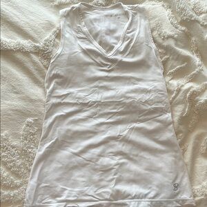 Women’s white athletic top